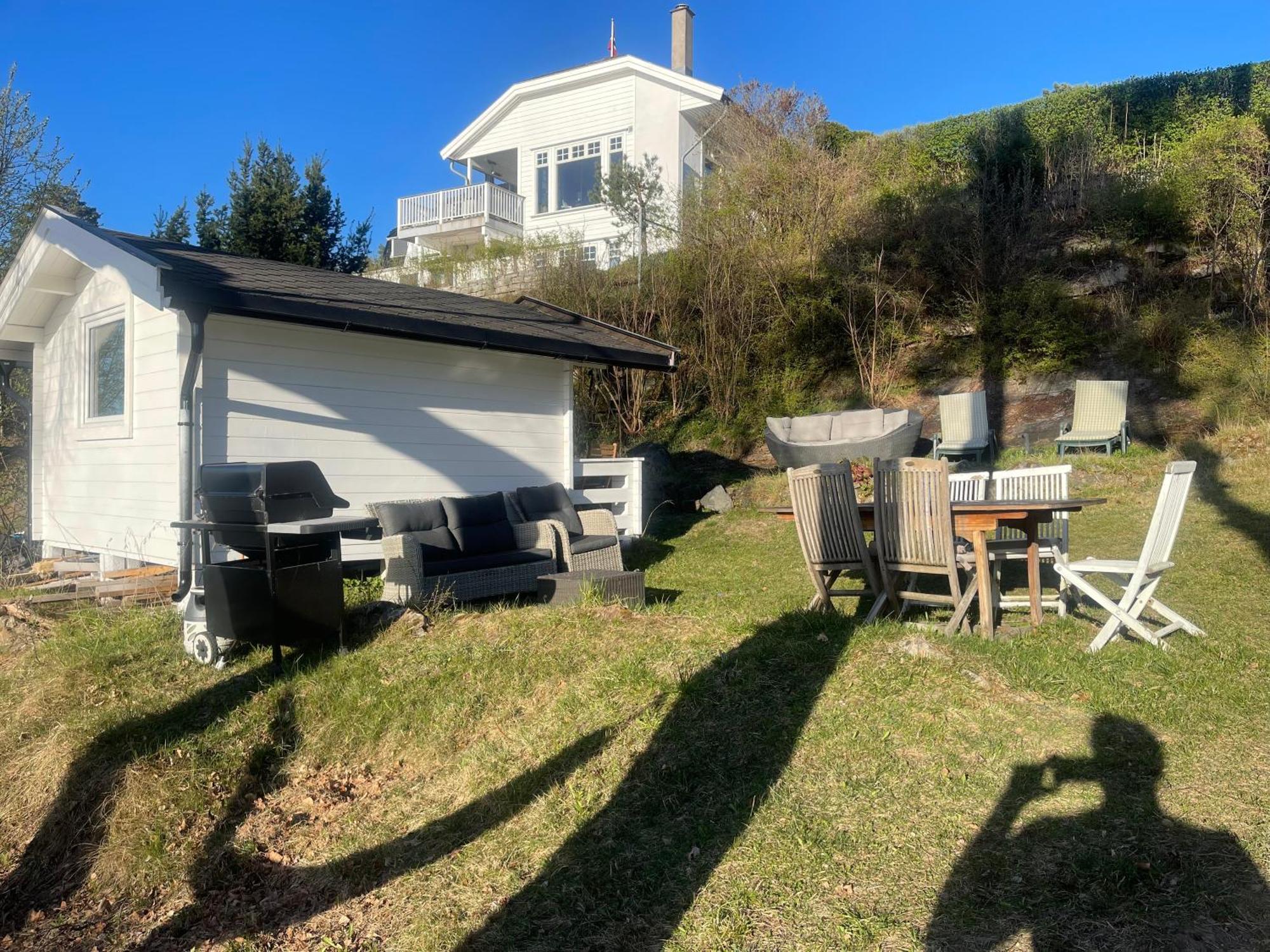 Nice Apartment With1 Bedroom Separate Living Room With A Sofa Bed And A Tiny Kitchen A Bathroom Located In Nordstrand Near By The Sea For 3 Guests With A Garden And Grill 5 Extra Guests With Extra Cost In The Cabin With Sea View Just Outside The Apar Oslo Exteriör bild